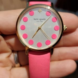 Kate Spade Live Colorfully Pink and Gold Watch